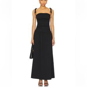 Elegant Black Maxi Dress